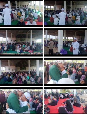 SUASANA MAJELIS TA'LIM DARUS SHOLIHIN DI DESA MALUKA BAULIN, KEC KURAU, KAB TANAH LAUT
